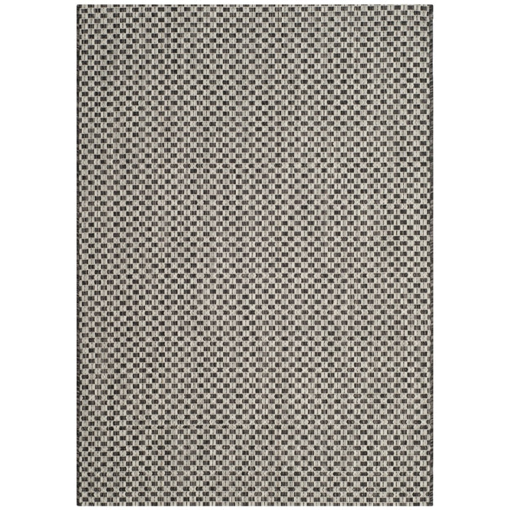 SAFAVIEH CY8653-37621 Courtyard Black / Light Grey Image 1