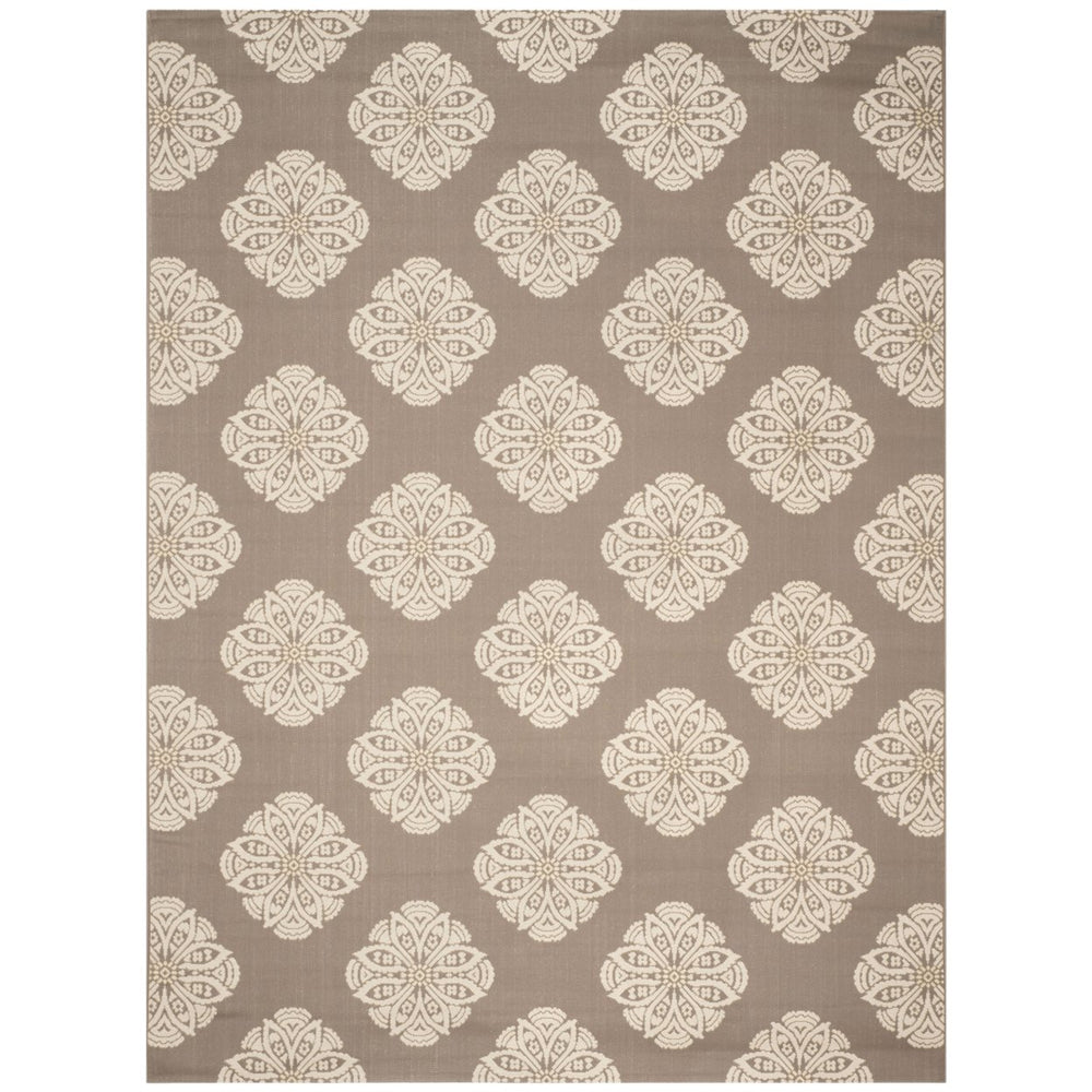 SAFAVIEH Indoor Outdoor CYW2432B Courtyard Beige / Yellow Rug Image 2