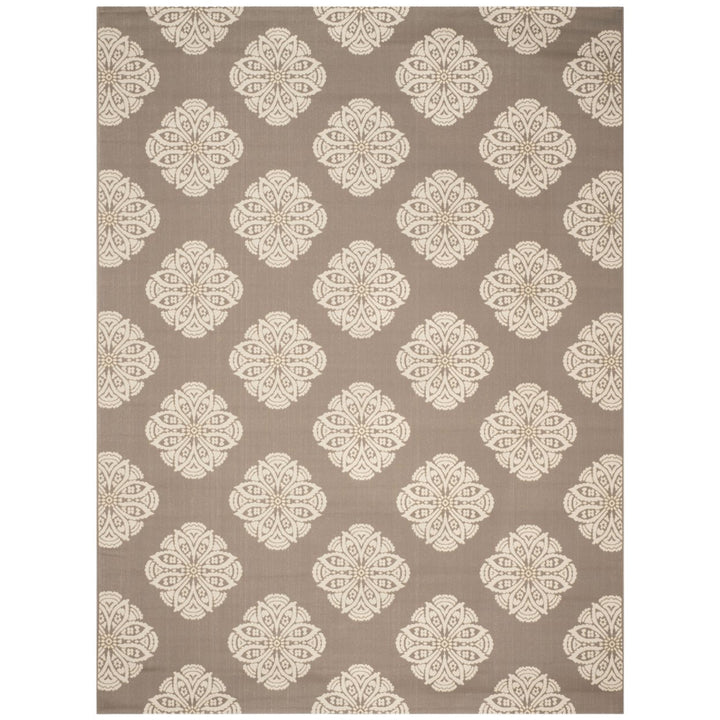 SAFAVIEH Indoor Outdoor CYW2432B Courtyard Beige / Yellow Rug Image 2