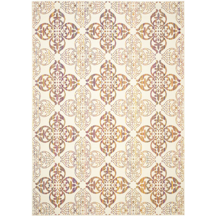 SAFAVIEH Indoor Outdoor HAV202A Havana Natural / Multi Rug Image 1