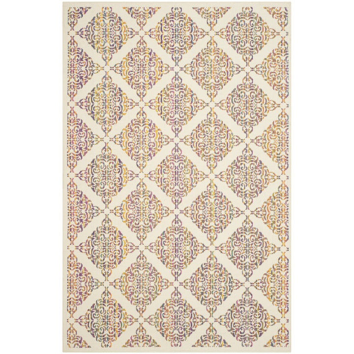 SAFAVIEH Indoor Outdoor HAV204A Havana Natural / Multi Rug Image 1