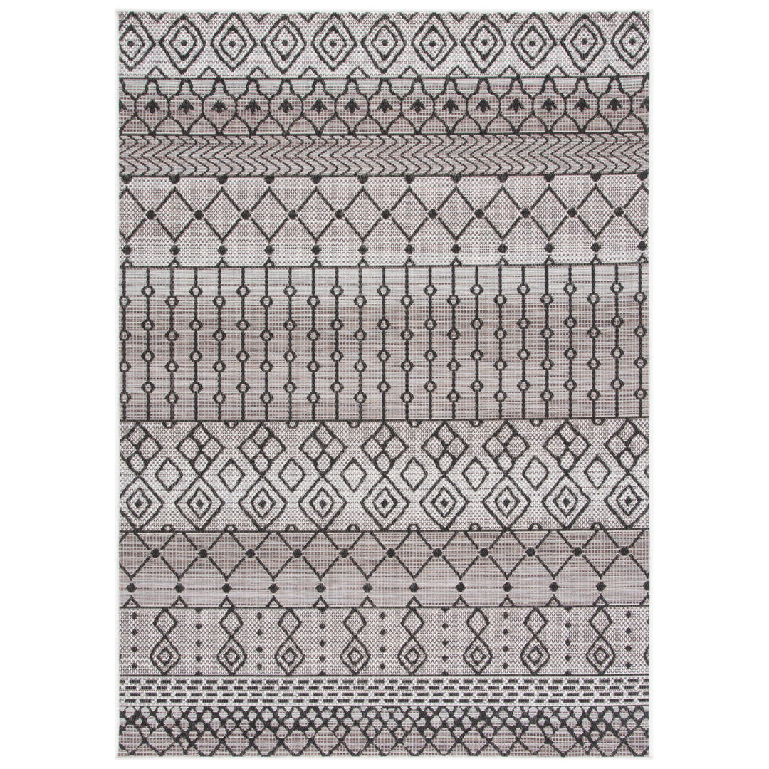 SAFAVIEH Indoor Outdoor HAV301E Havana Light Brown / Black Rug Image 1