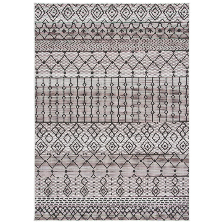 SAFAVIEH Indoor Outdoor HAV301E Havana Light Brown / Black Rug Image 1