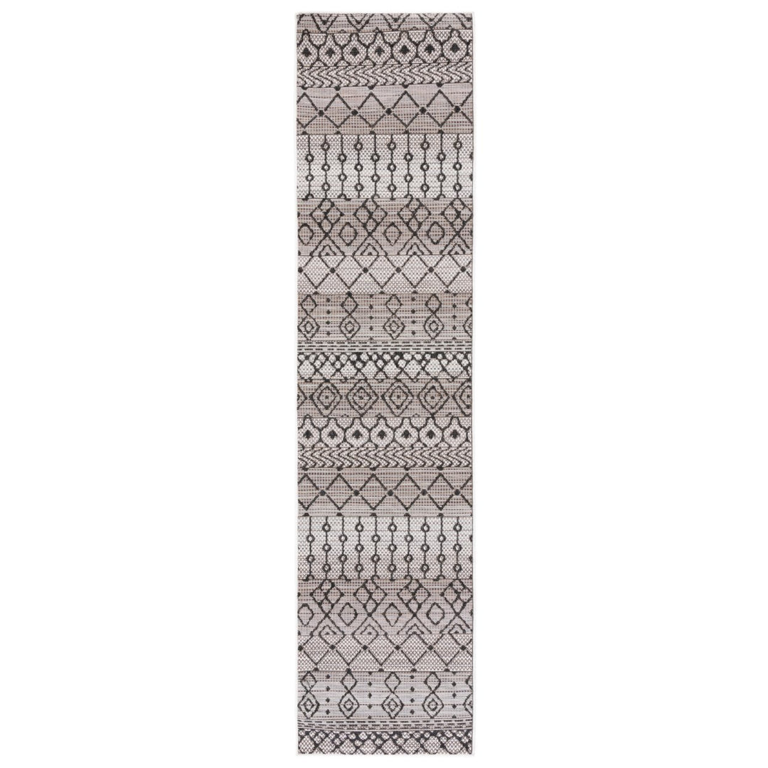 SAFAVIEH Indoor Outdoor HAV301E Havana Light Brown / Black Rug Image 1