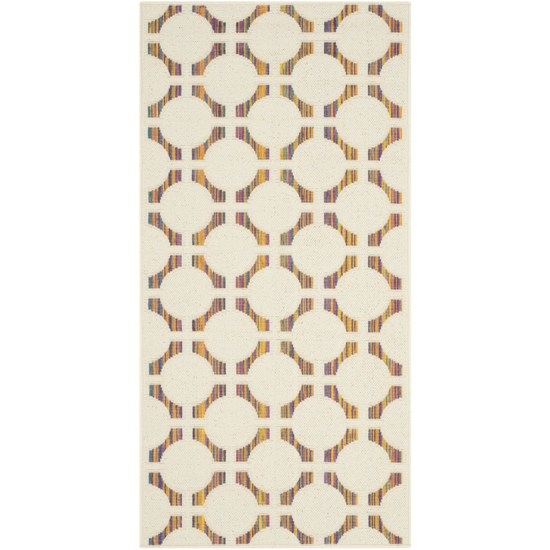 SAFAVIEH Indoor Outdoor HAV210A Havana Natural / Multi Rug Image 1