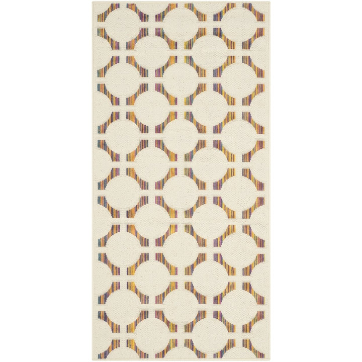 SAFAVIEH Indoor Outdoor HAV210A Havana Natural / Multi Rug Image 1