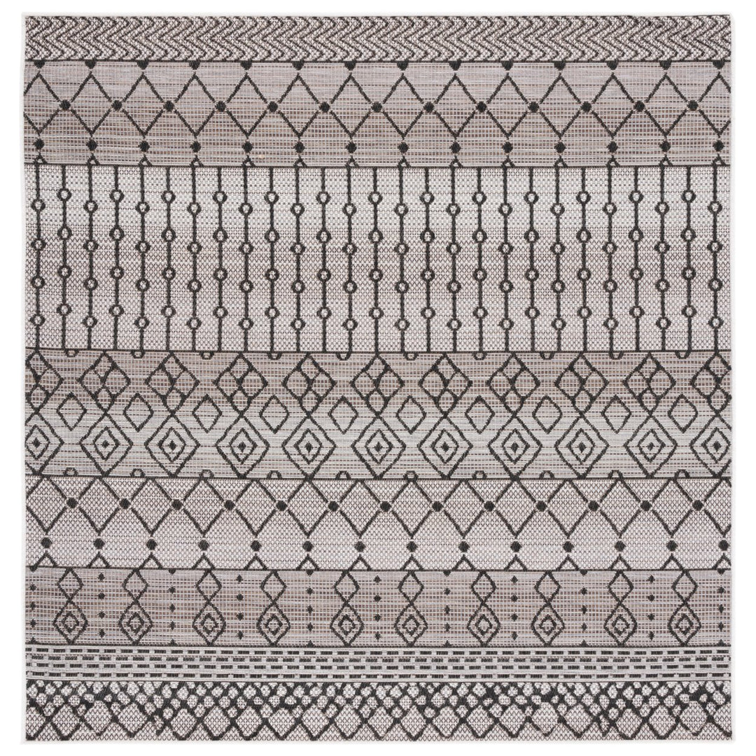 SAFAVIEH Indoor Outdoor HAV301E Havana Light Brown / Black Rug Image 1