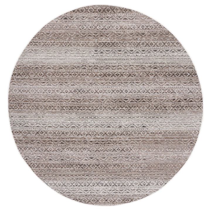 SAFAVIEH Indoor Outdoor HAV350E Havana Light Brown / Ivory Rug Image 1