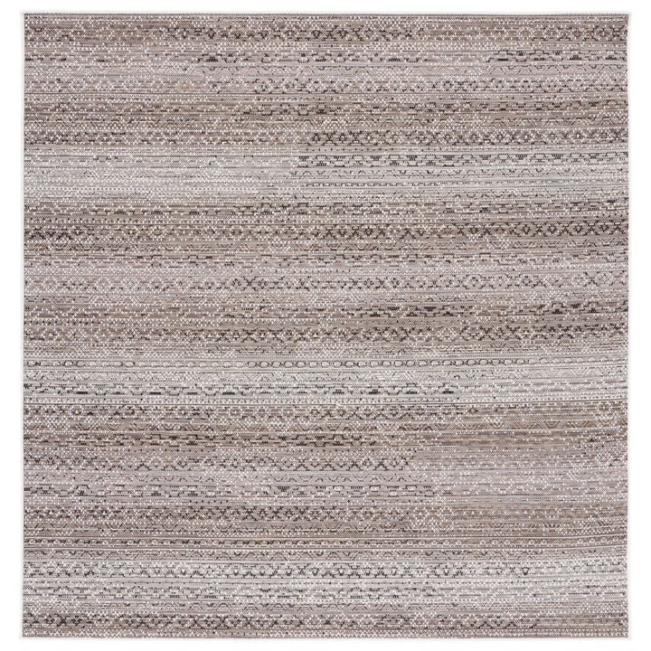 SAFAVIEH Indoor Outdoor HAV350E Havana Light Brown / Ivory Rug Image 1