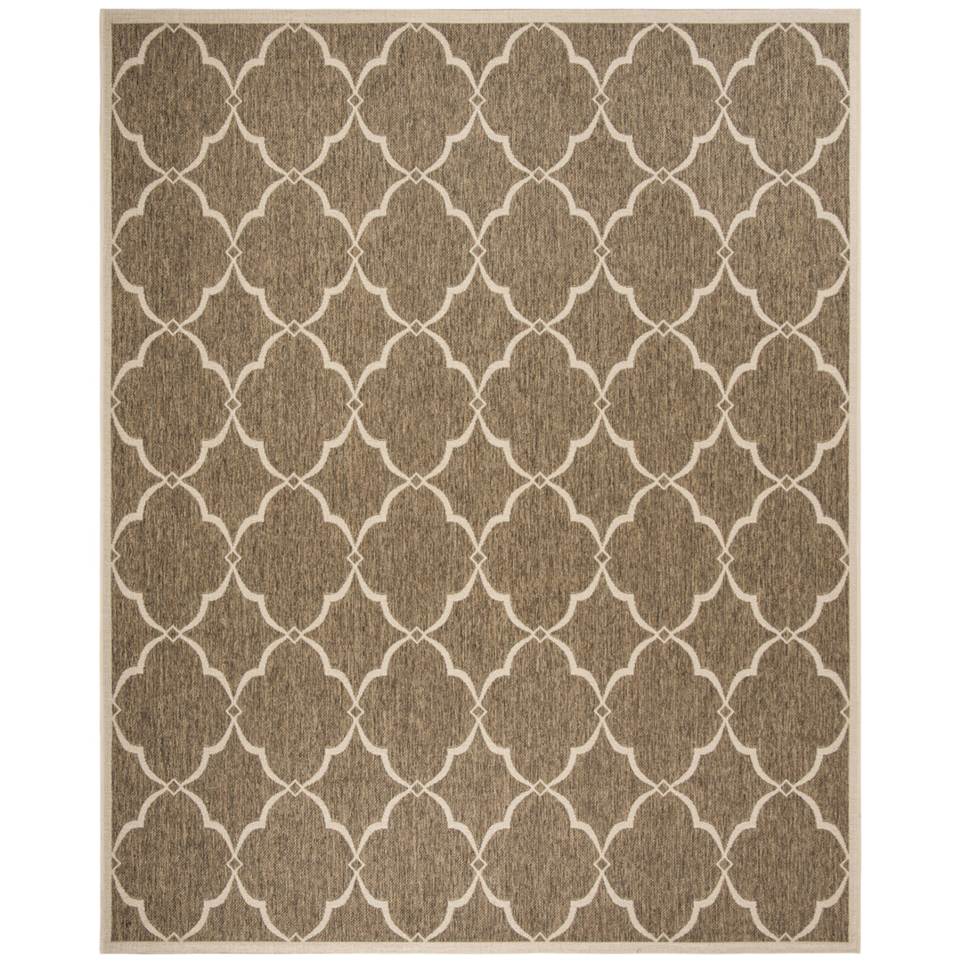 SAFAVIEH Outdoor LND125D Linden Collection Beige / Cream Rug Image 4