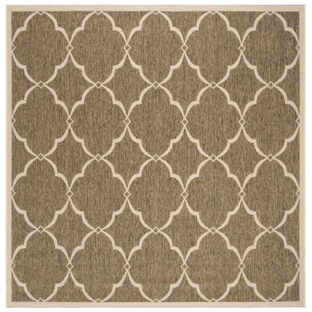 SAFAVIEH Outdoor LND125D Linden Collection Beige / Cream Rug Image 7