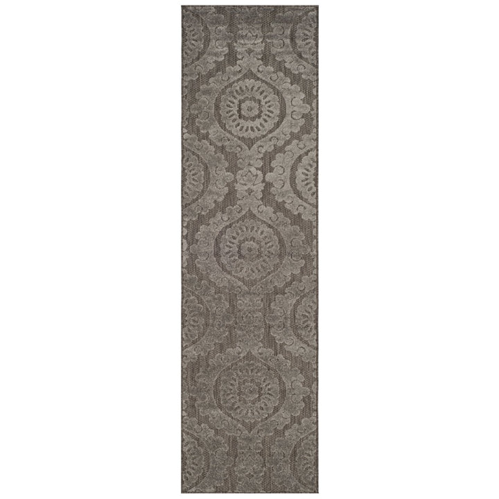 SAFAVIEH Indoor Outdoor MNR158T Monroe Collection Taupe Rug Image 4