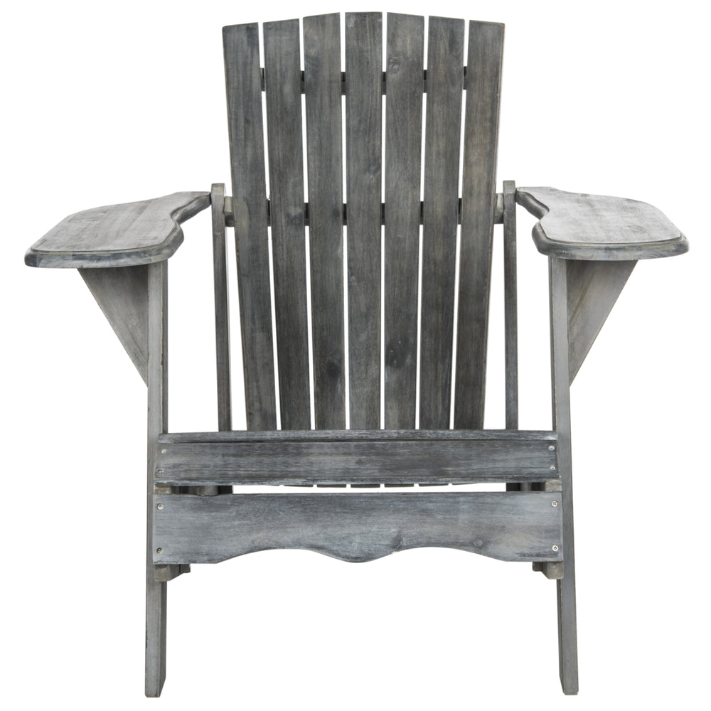 SAFAVIEH Outdoor Collection Mopani Chair Ash Grey Image 2