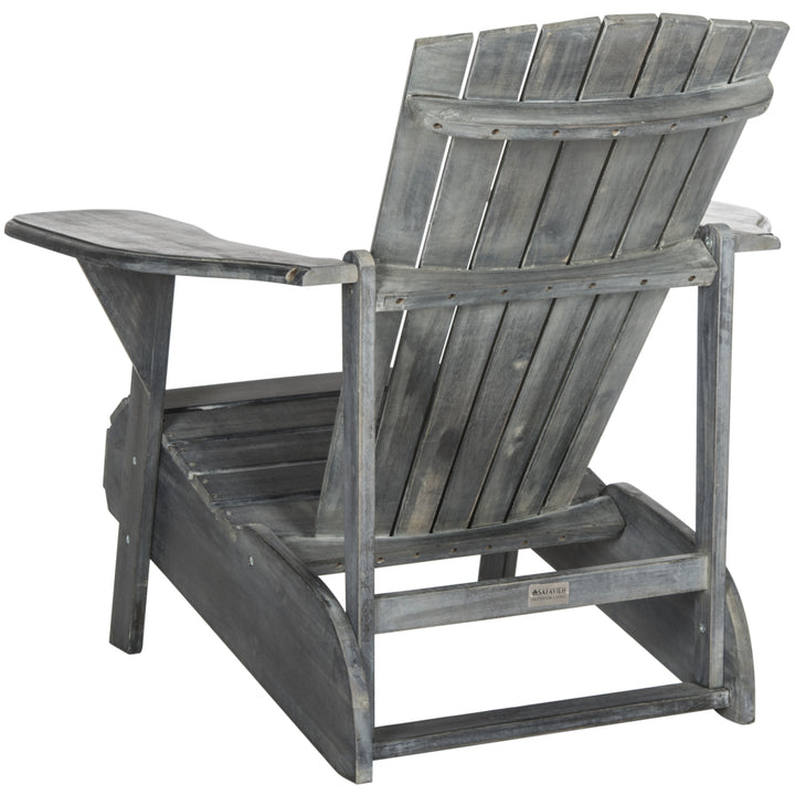 SAFAVIEH Outdoor Collection Mopani Chair Ash Grey Image 6