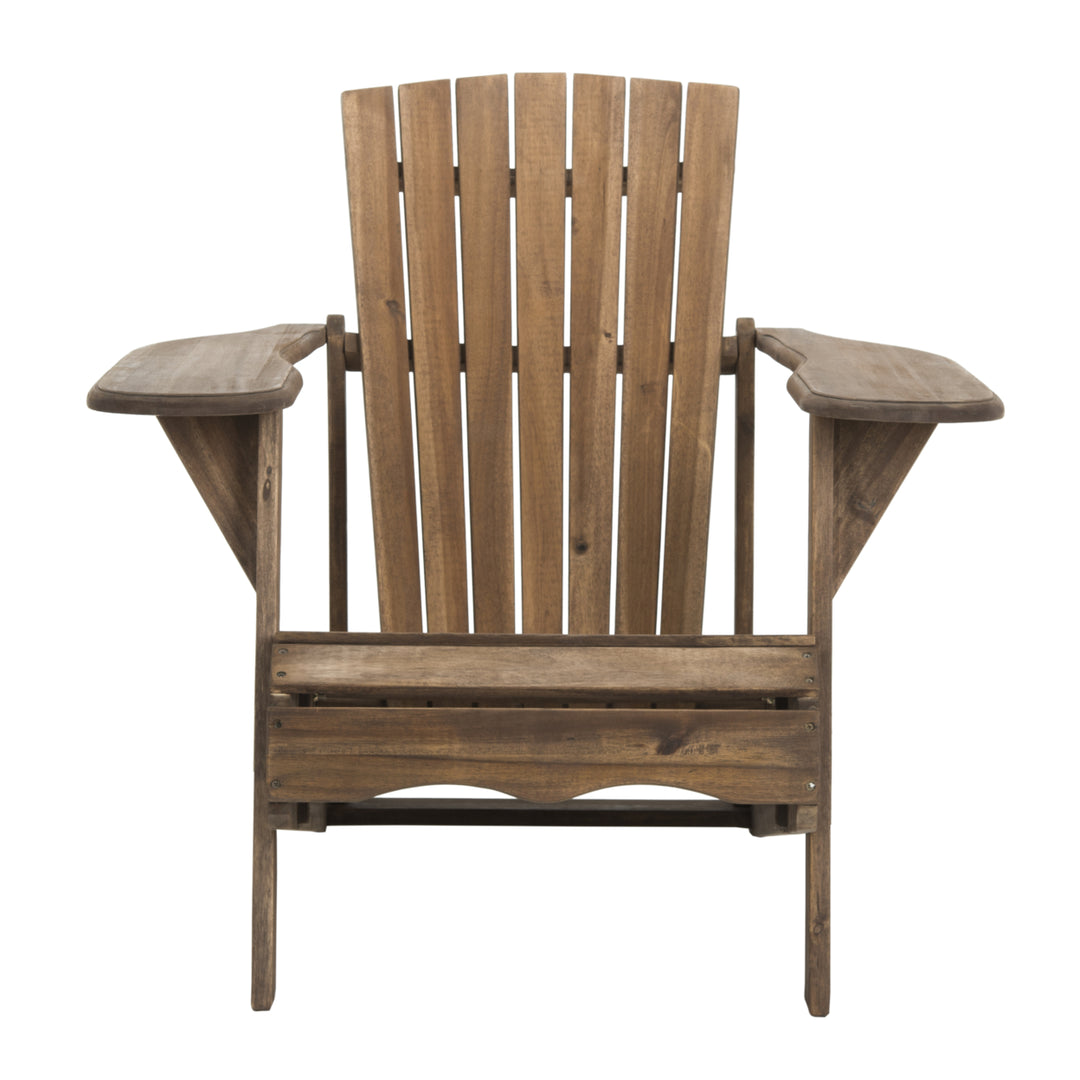 SAFAVIEH Outdoor Collection Mopani Chair Rustic Brown Image 2