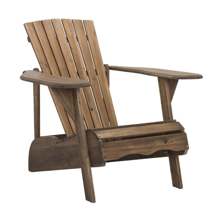 SAFAVIEH Outdoor Collection Mopani Chair Rustic Brown Image 3