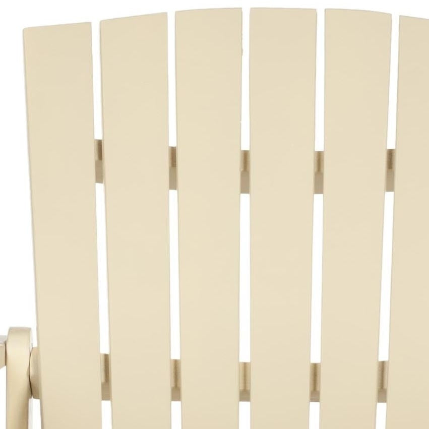 SAFAVIEH Outdoor Collection Mopani Chair Off White Image 5