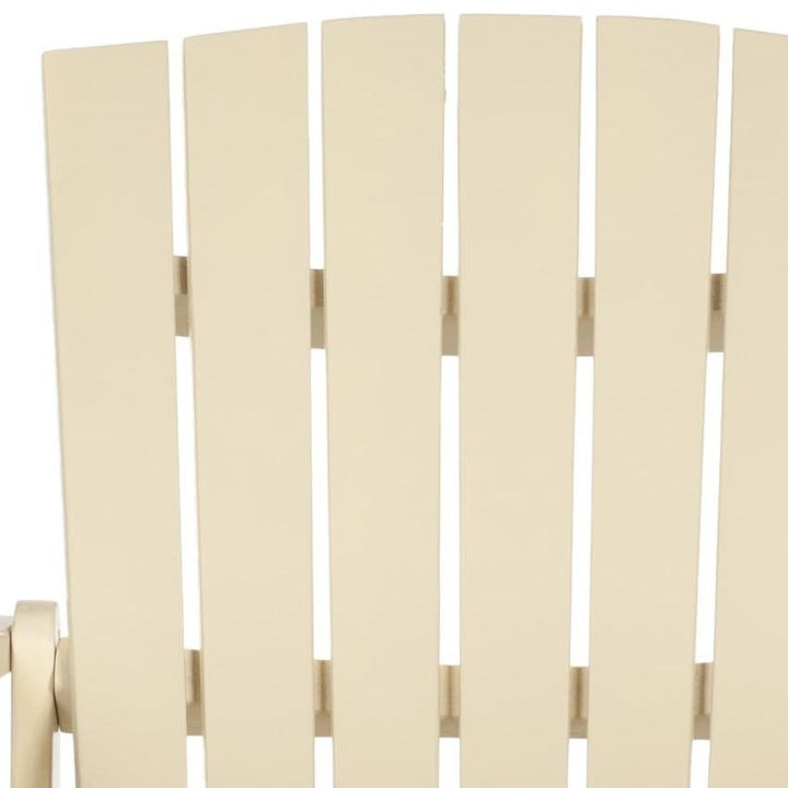 SAFAVIEH Outdoor Collection Mopani Chair Off White Image 5