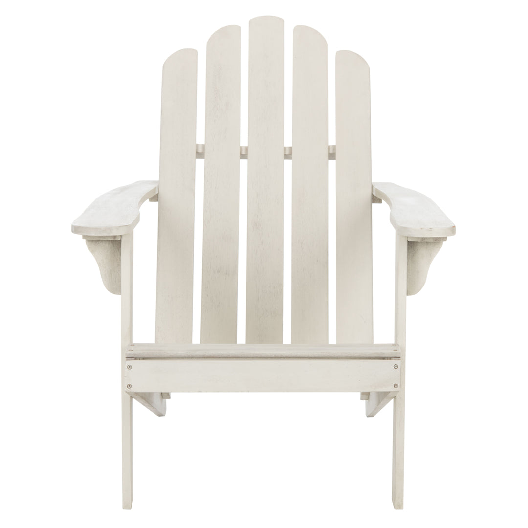 SAFAVIEH Outdoor Collection Topher Adirondack Chair White Image 4