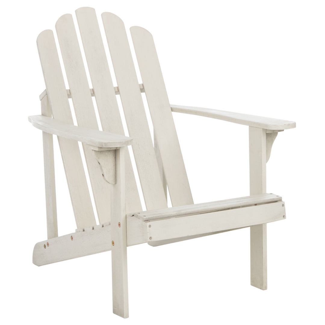 SAFAVIEH Outdoor Collection Topher Adirondack Chair White Image 5