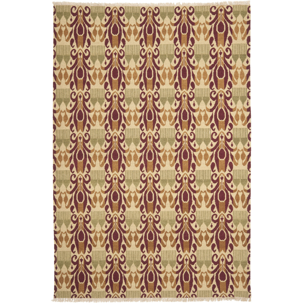 SAFAVIEH Sumak DVE511B Hand-knotted Lavender Henna Rug Image 2