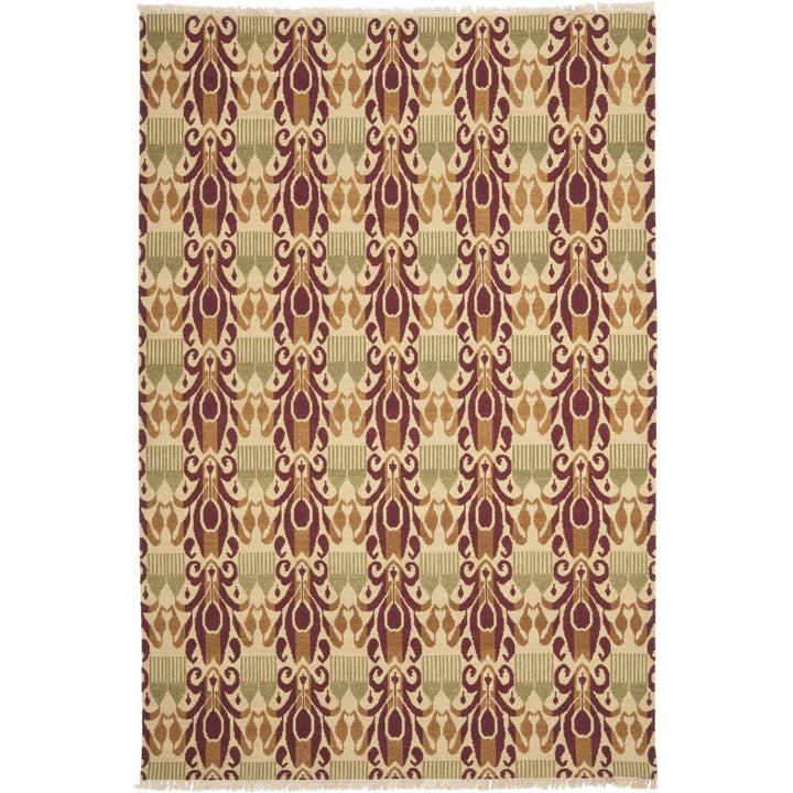 SAFAVIEH Sumak DVE511B Hand-knotted Lavender Henna Rug Image 1