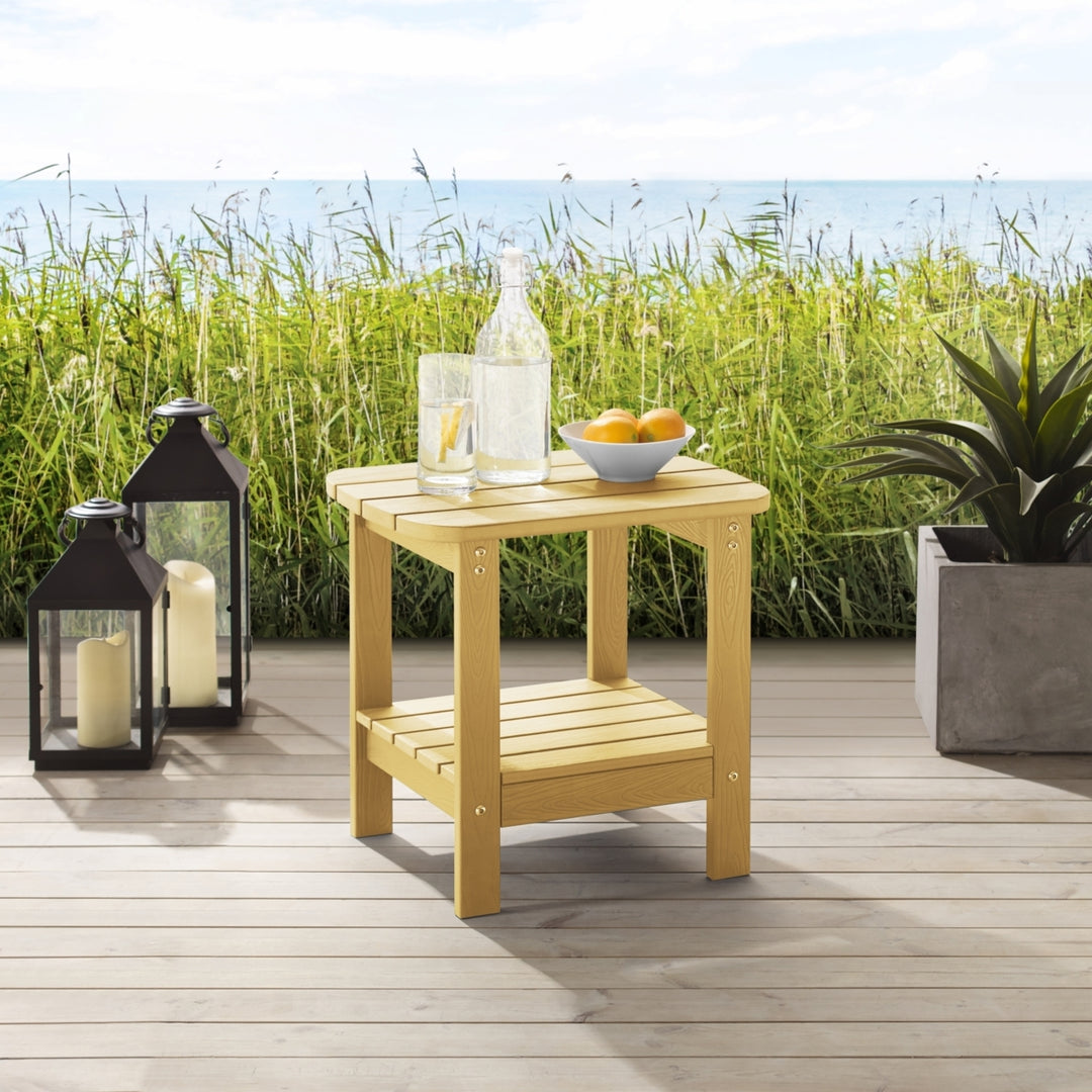 Carlo Outdoor Table Weather Resistant, Easy Maintenance Image 6