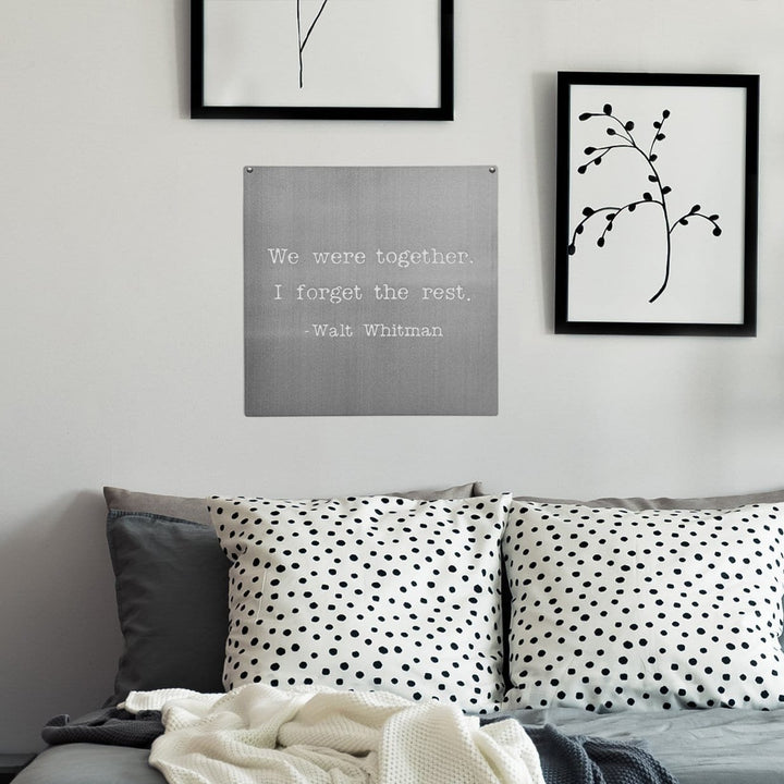 Solid Square Wall Phrase - 3 Styles - Bedroom  for Couples Image 3