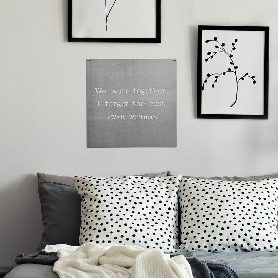 Solid Square Wall Phrase - 3 Styles - Bedroom  for Couples Image 1