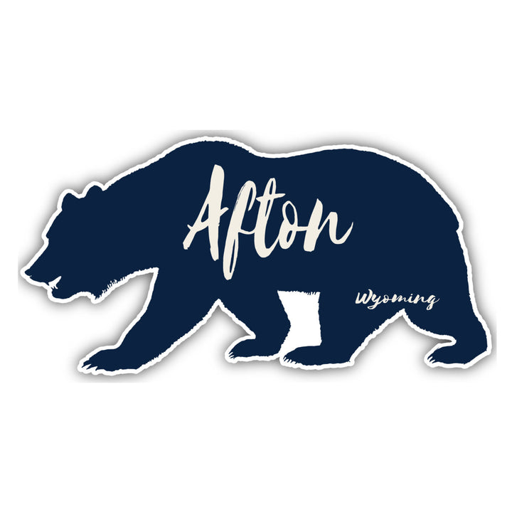 Afton Wyoming Souvenir Decorative Stickers (Choose theme and size) Image 2