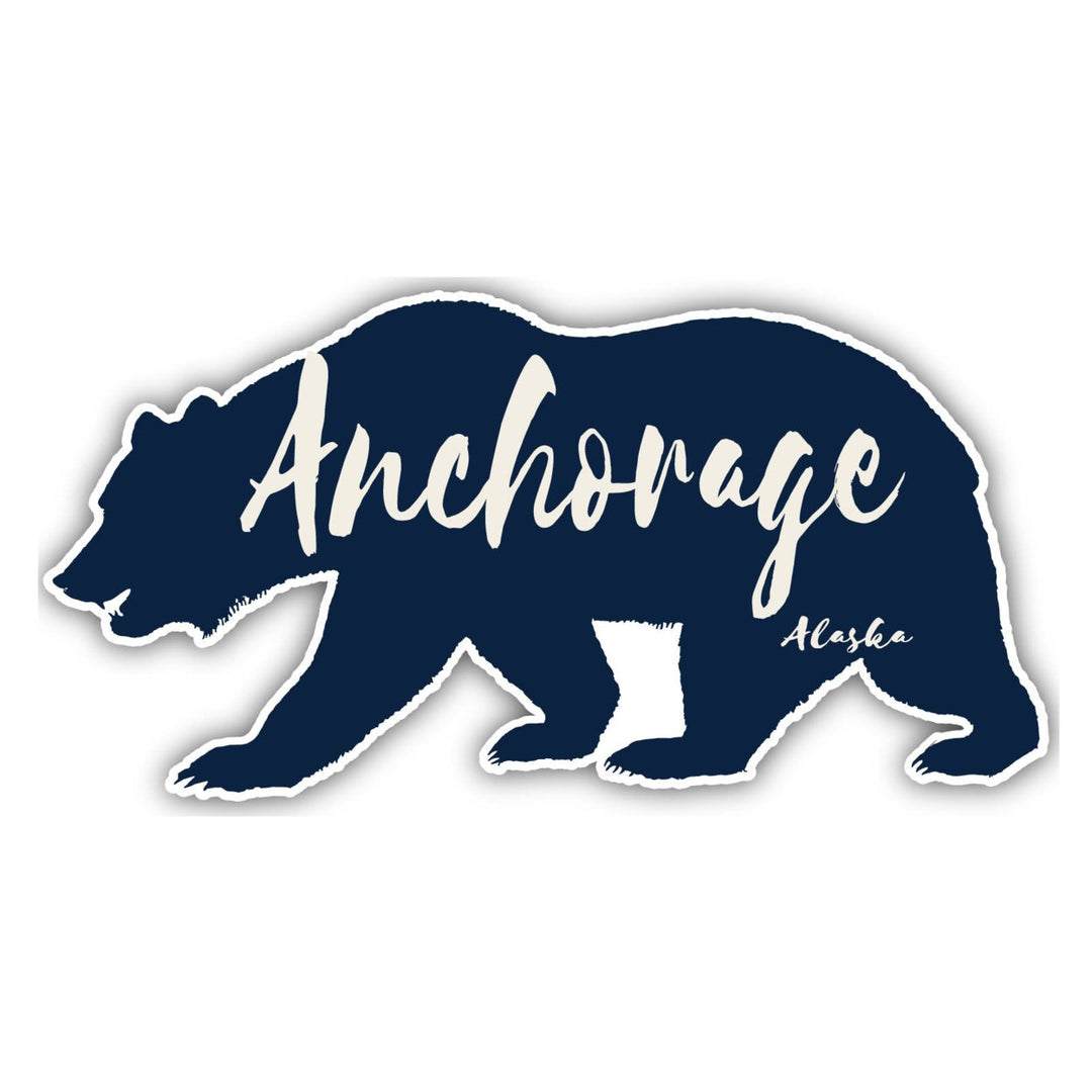 Anchorage Alaska Souvenir Decorative Stickers (Choose theme and size) Image 1