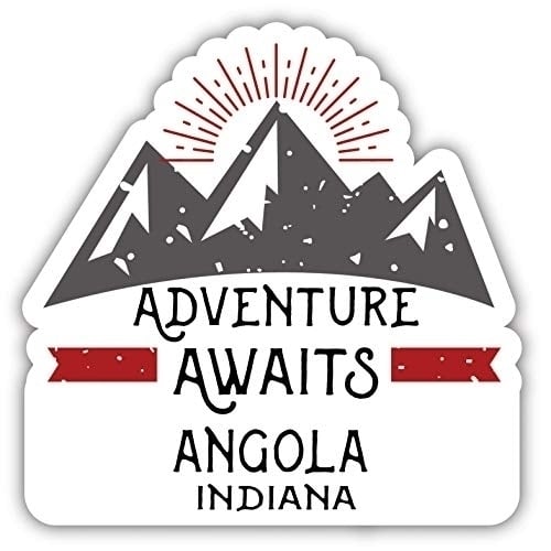 Angola Indiana Souvenir Decorative Stickers (Choose theme and size) Image 1