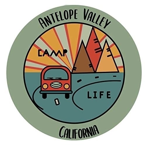 Antelope Valley California Souvenir Decorative Stickers (Choose theme and size) Image 1