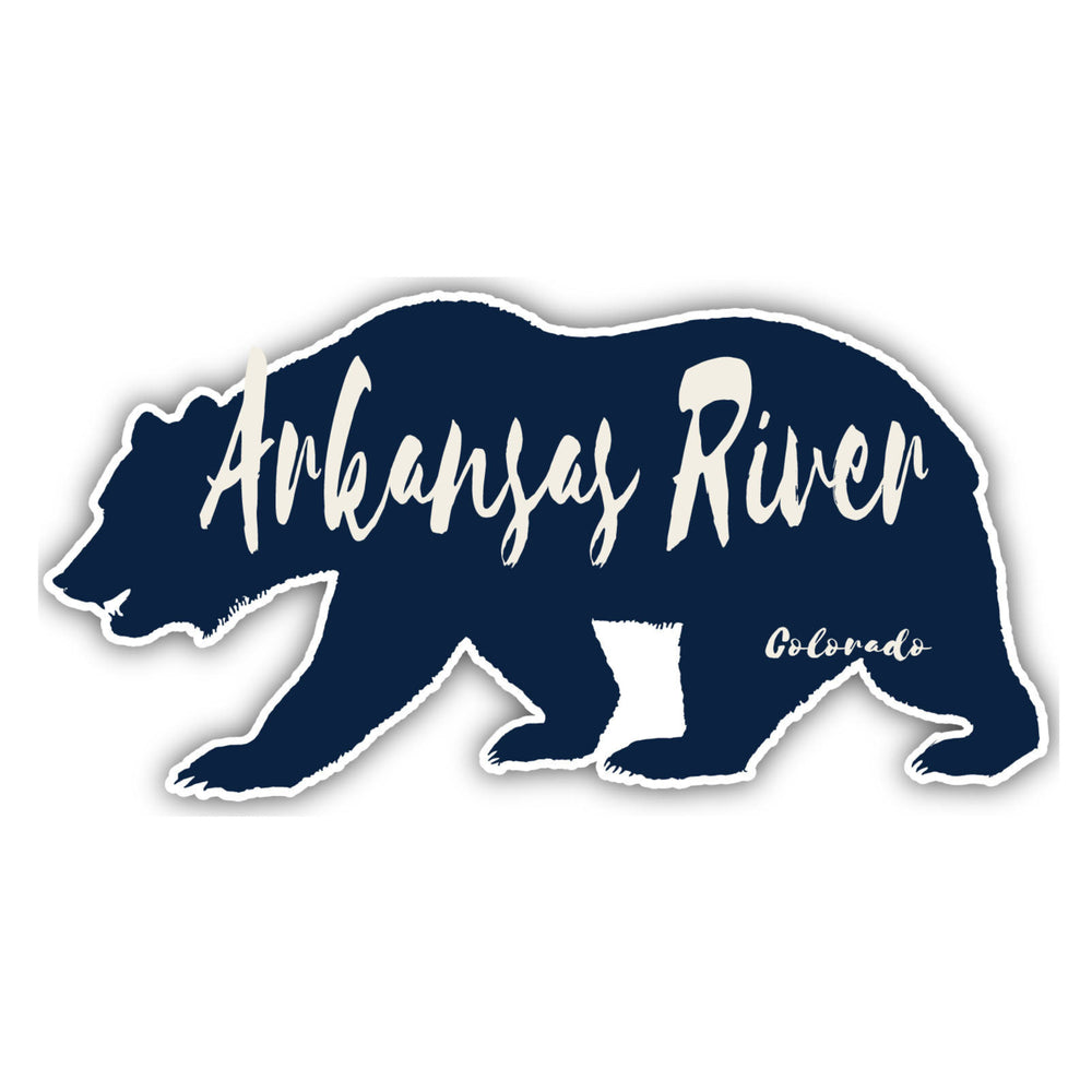 Arkansas River Colorado Souvenir Decorative Stickers (Choose theme and size) Image 2