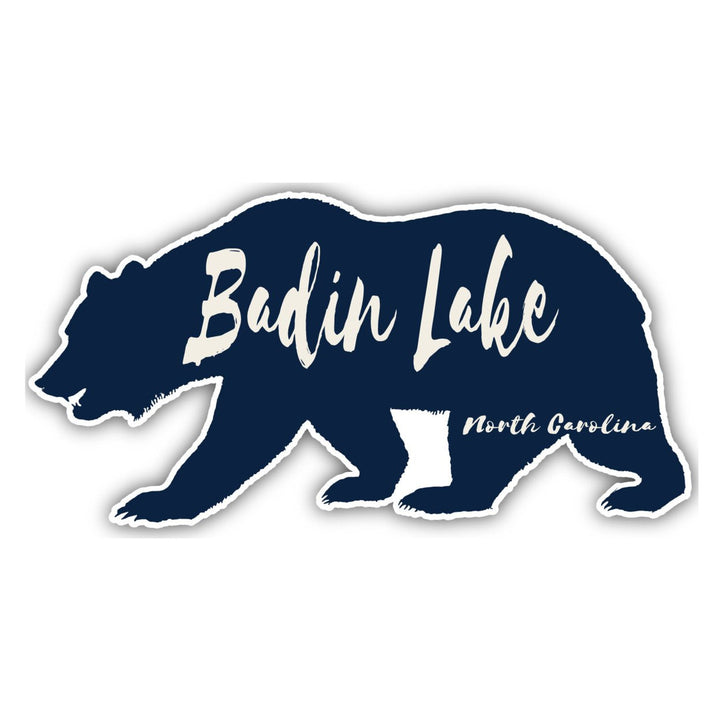 Badin Lake North Carolina Souvenir Decorative Stickers (Choose theme and size) Image 2