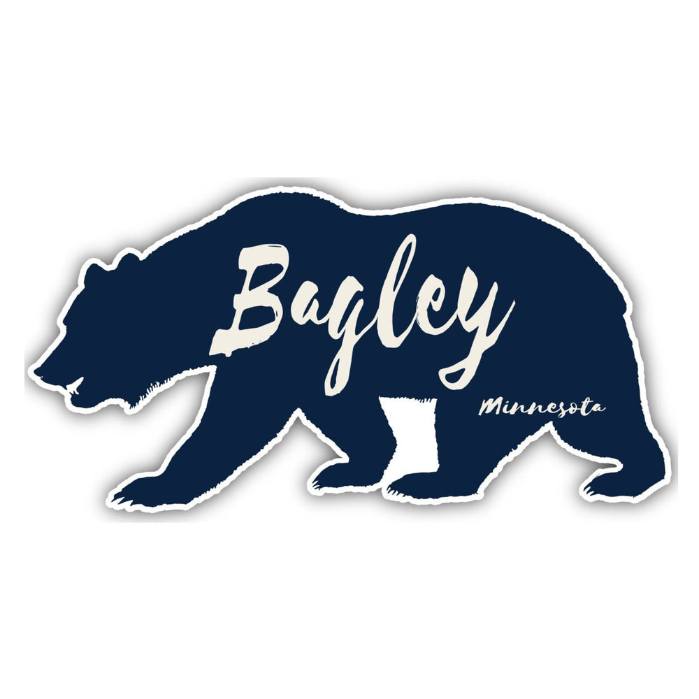 Bagley Minnesota Souvenir Decorative Stickers (Choose theme and size) Image 2