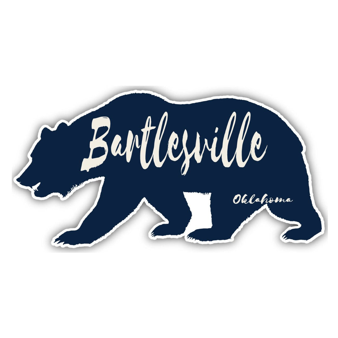 Bartlesville Oklahoma Souvenir Decorative Stickers (Choose theme and size) Image 1