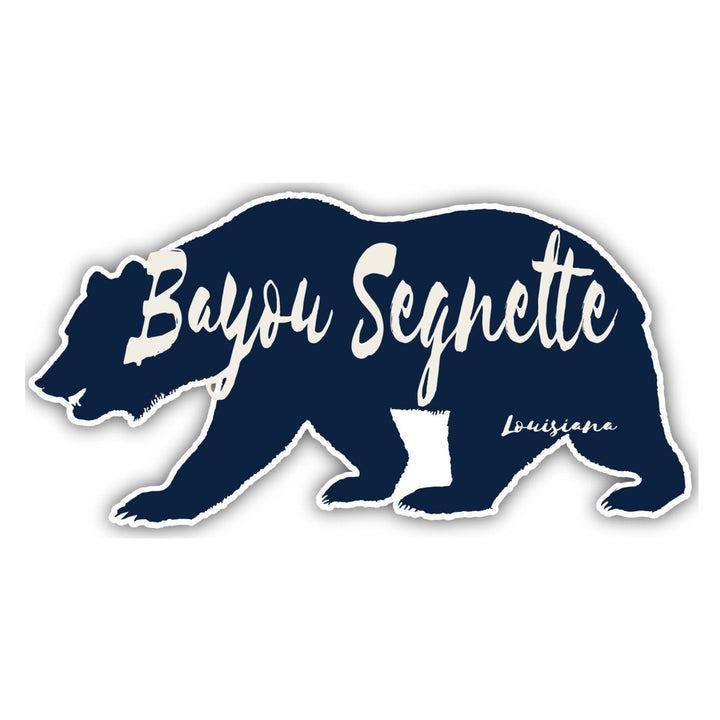 Bayou Segnette Louisiana Souvenir Decorative Stickers (Choose theme and size) Image 1