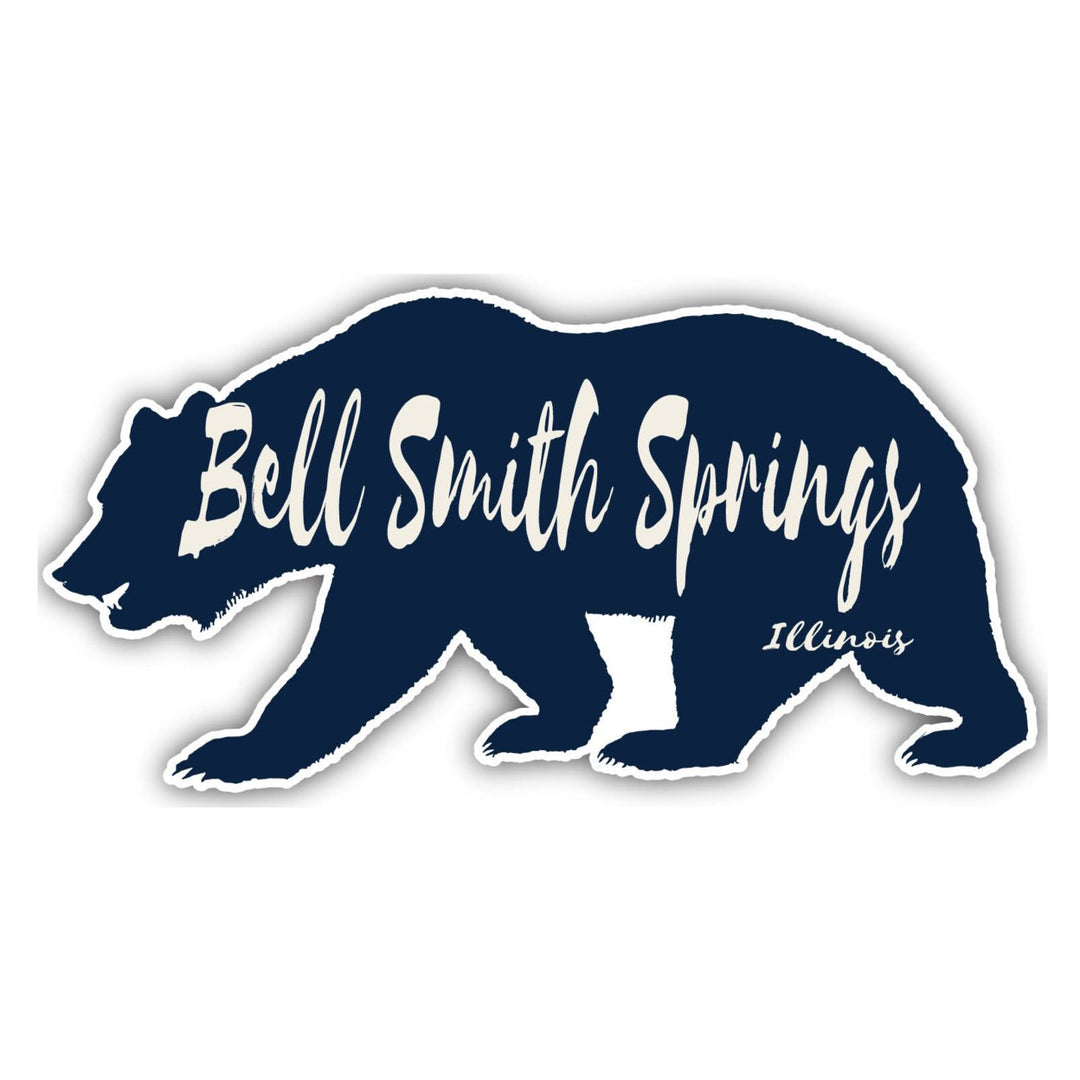 Bell Smith Springs Illinois Souvenir Decorative Stickers (Choose theme and size) Image 3