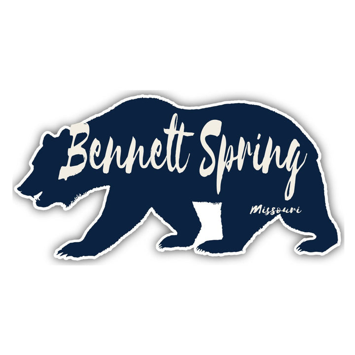 Bennett Spring Missouri Souvenir Decorative Stickers (Choose theme and size) Image 1