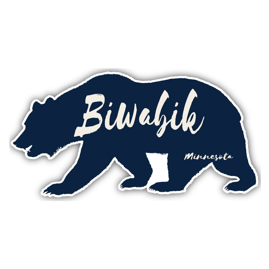 Biwabik Minnesota Souvenir Decorative Stickers (Choose theme and size) Image 3