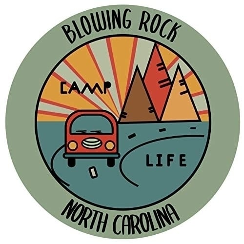 Blowing Rock North Carolina Souvenir Decorative Stickers (Choose theme and size) Image 2