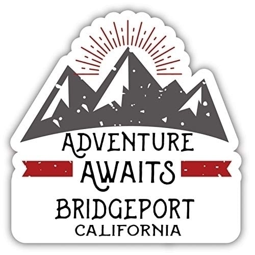 Bridgeport California Souvenir Decorative Stickers (Choose theme and size) Image 1