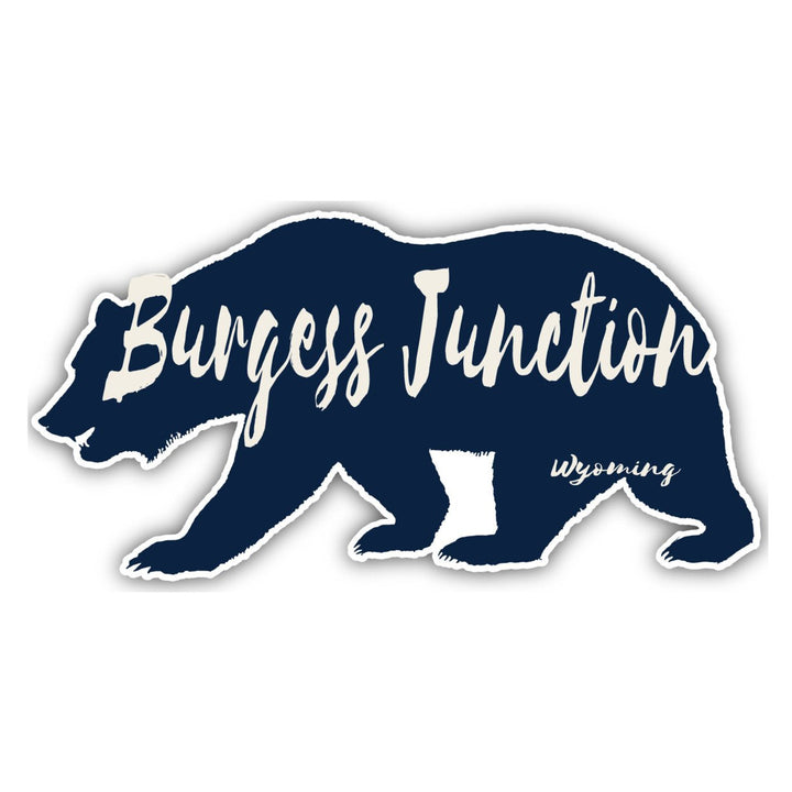 Burgess Junction Wyoming Souvenir Decorative Stickers (Choose theme and size) Image 3