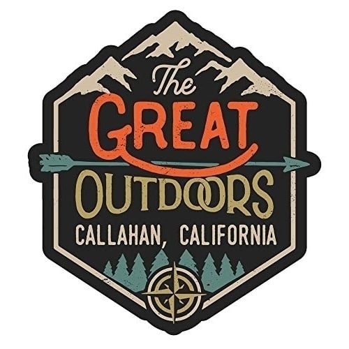 Callahan California Souvenir Decorative Stickers (Choose theme and size) Image 1