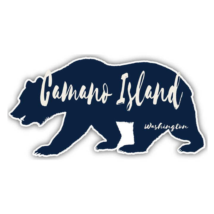 Camano Island Washington Souvenir Decorative Stickers (Choose theme and size) Image 3