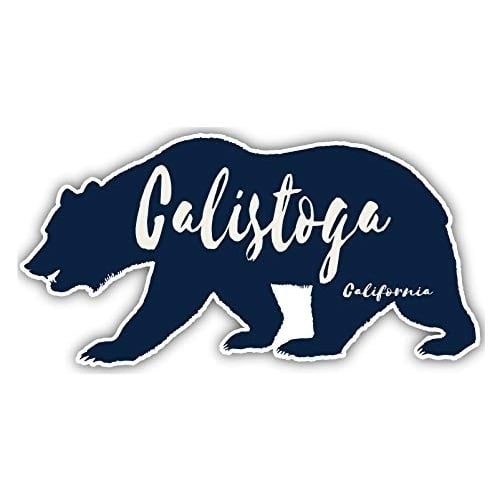 Calistoga California Souvenir Decorative Stickers (Choose theme and size) Image 3