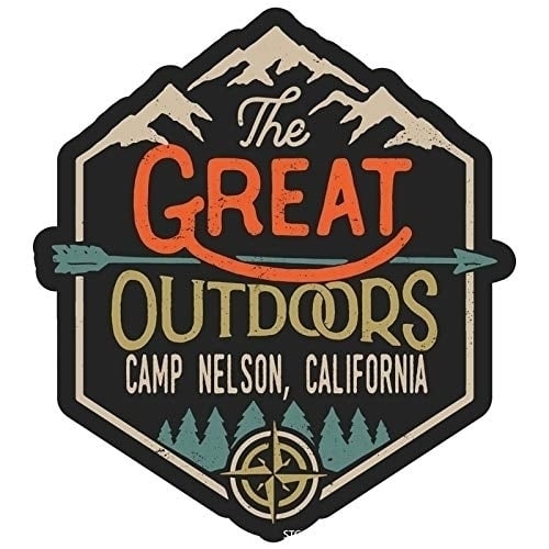 Camp Nelson California Souvenir Decorative Stickers (Choose theme and size) Image 2