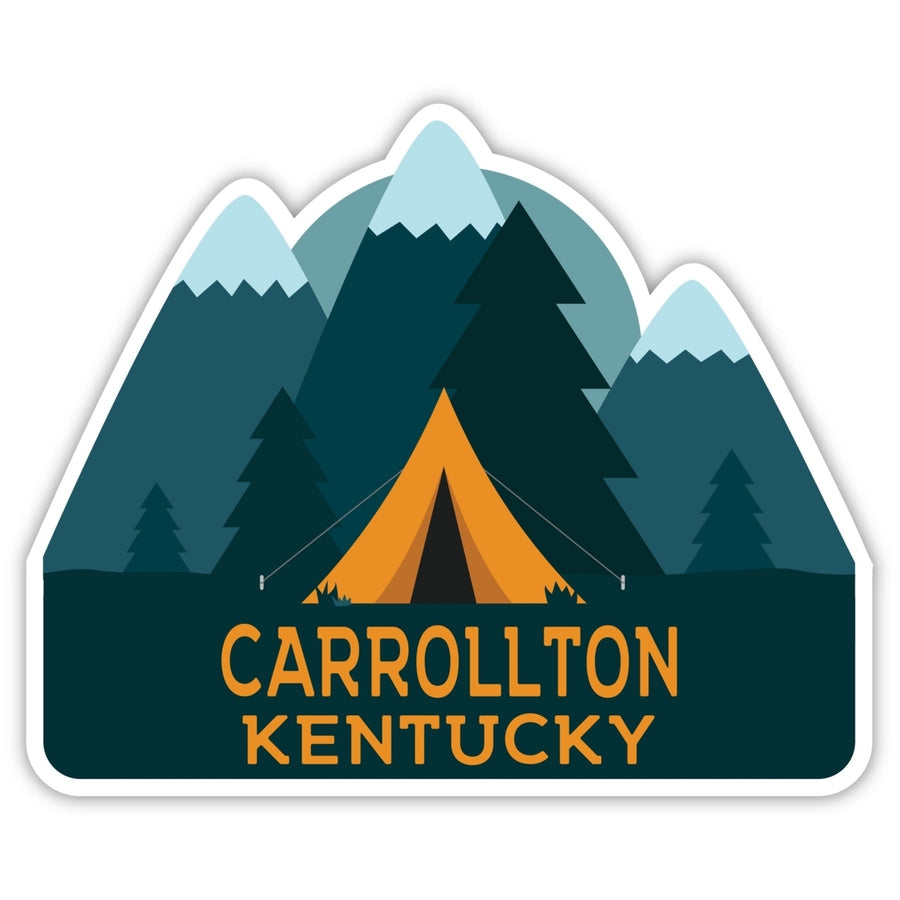 Carrollton Kentucky Souvenir Decorative Stickers (Choose theme and size) Image 1