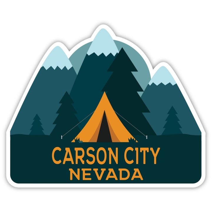 Carson City Nevada Souvenir Decorative Stickers (Choose theme and size) Image 2